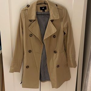 H&M Trench coat size 4
